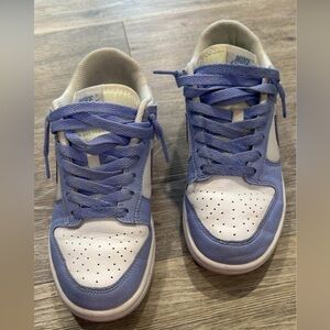 Nike Light Blue and White Athletic Shoes